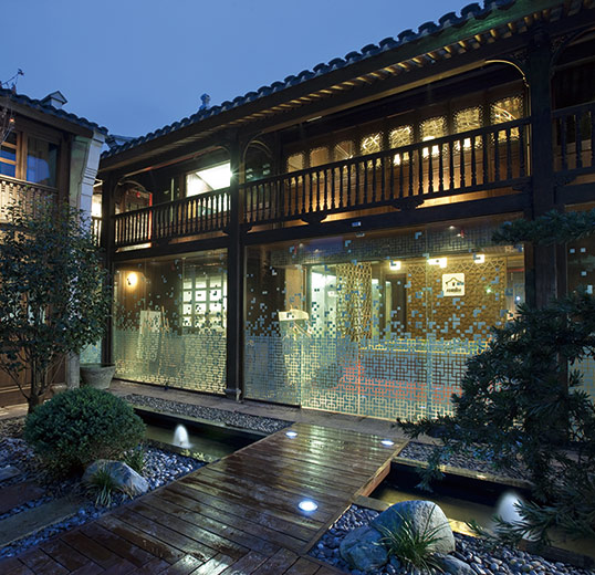 古老高端的會(huì)所中式裝修效果圖