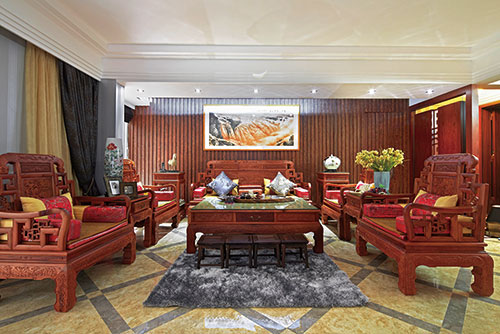 深圳260平米古典中式設計風格案例