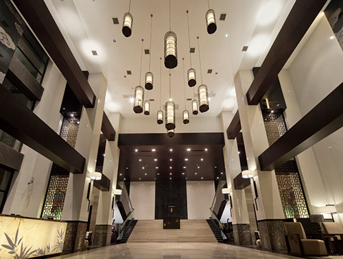 蘇州古樸簡(jiǎn)約的中式會(huì)所裝修實(shí)景圖