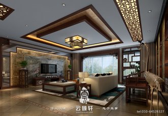 簡約現(xiàn)代中式裝修風格之清新淡雅