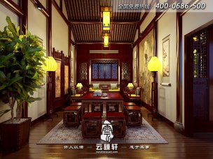 純中式裝修顏色應該怎樣確定