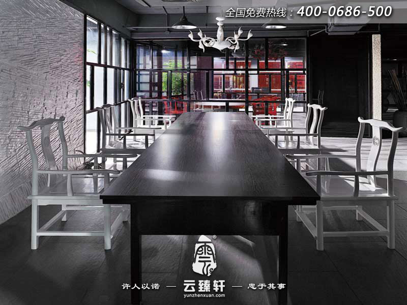 中西混搭辦公室裝修效果圖