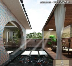 禪意家居裝修所體現出來的自然風