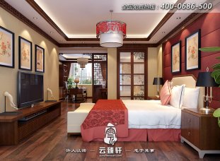 中式風格設計要素之床頭背景墻的設計