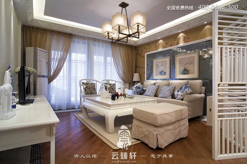 獨(dú)棟套房中式設(shè)計(jì)效果圖