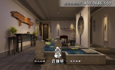 中式茶館裝修應當選用什么色調好些