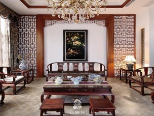 古典中式家居小戶型臥室裝修擴容空間的小技巧