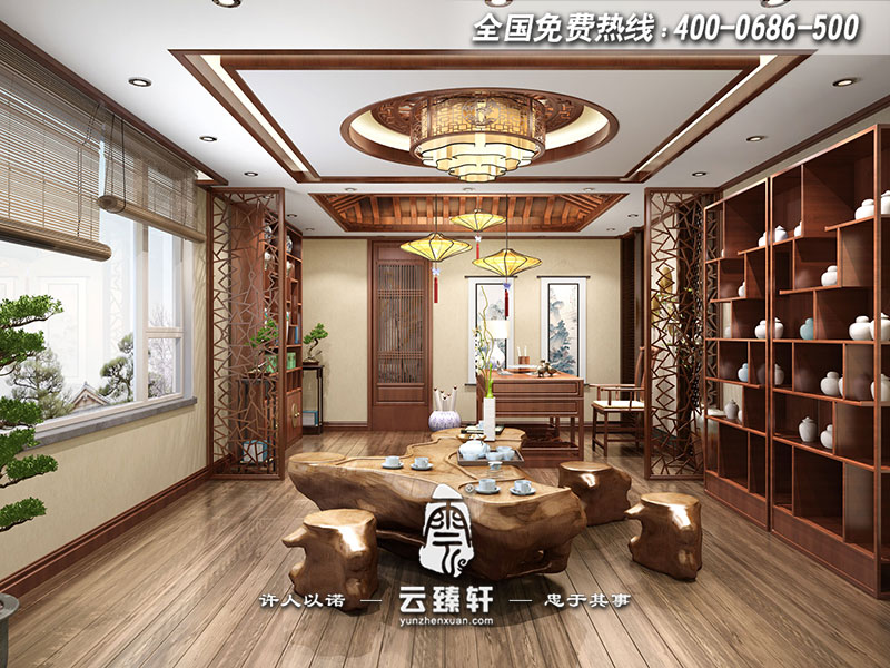 新中式辦公室空間